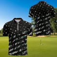 thumbnail image 4 of Aplkyhs Black American Flag Matching Golf Shirts for Couple Mens Hawaiian Shirt Suitable for Outdoor Sports Mens Shirts Casual Soft and Comfortable Quick Dry Breathable Fabric, 4 of 6