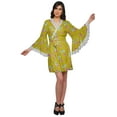 thumbnail image 2 of Moomaya Robe Imprimée pour Femmes Robe d'Été Courte en Coton, 2 of 6