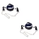 thumbnail image 1 of Greeniant Equipo de ejercicio apto para viajes para entrenamiento de cabeza y cuello, levantamiento de pesas, color negro Negro 2Conjunto, 1 of 1