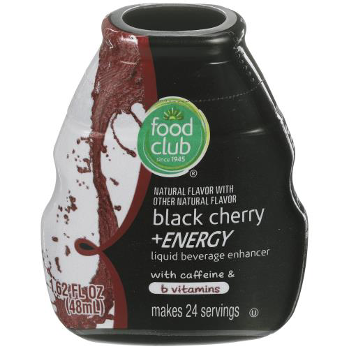 black cherry +energy Liquid Beverage Enhancer