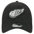 thumbnail image 2 of Men's New Era  Black Detroit Red Wings Stamp Fabric Applique 9TWENTY Adjustable Hat, 2 of 5