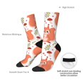 thumbnail image 4 of Cauagu Squirrel And Print Crew Socks for Women and Men,Adult Athletic Running Socks 1-Pair Sports Socks Work Gear Socks with Moisture Wicking, 4 of 6