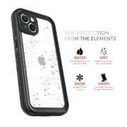 Body Glove Tidal Waterproof Phone Case for iPhone 13 - Black/Clear