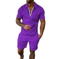 thumbnail image 2 of BJUTIR Outfit Set For Mens 3D Short Sleeve Suit Shorts Beach Tropical Hawaiianss Body Sports Shorts Suit Sports Suit, 2 of 4