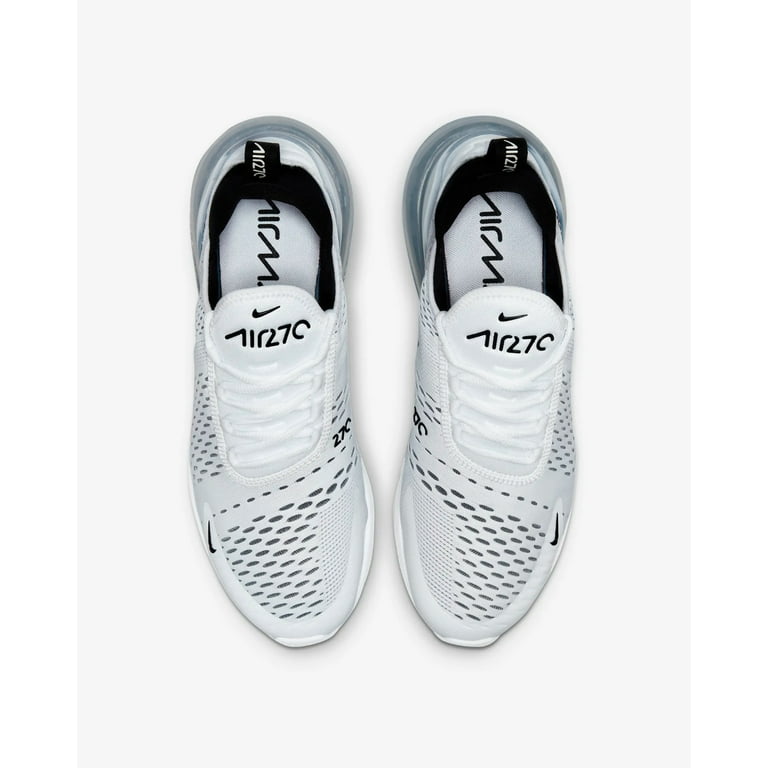 Nike Air Max 270 AH8050-100 Men's White & Black Running