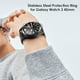 thumbnail image 5 of Anillo De Bisel Anillo de bisel de acero inoxidable para Samsung Galaxy Watch 3 45 mm (plata + negro), 5 of 8