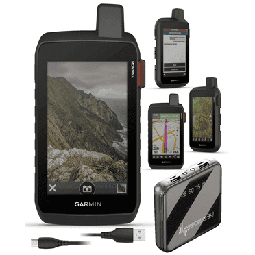 Garmin Montana 760i Rugged GPS Handheld Navigator Long Battery Life, 32 GB, Camera 8 MP w/Pbank