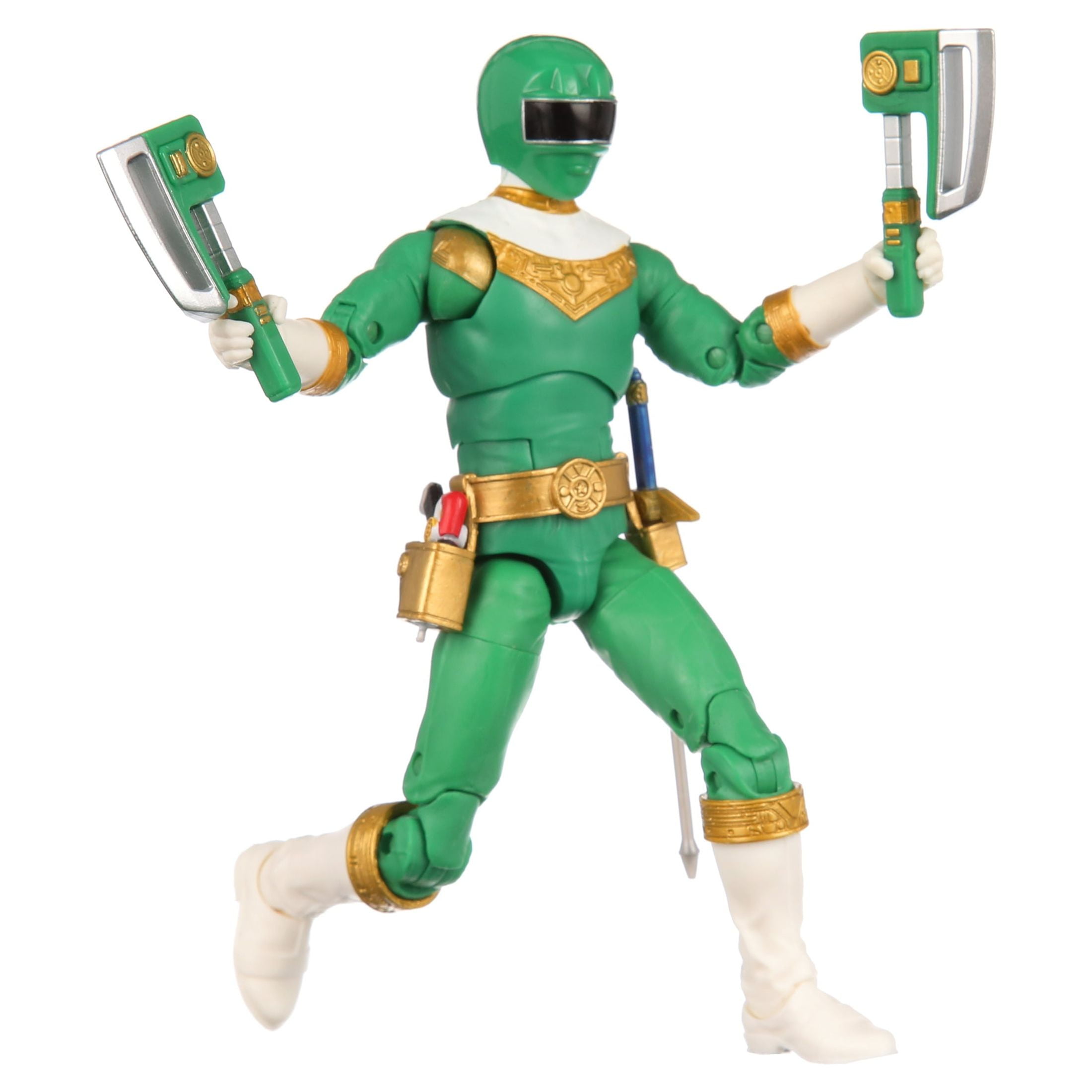 Power Rangers Lightning Collection Zeo IV Green Ranger 6-Inch Premium  Collectible Action Figure Toy with Accessories - Power Rangers