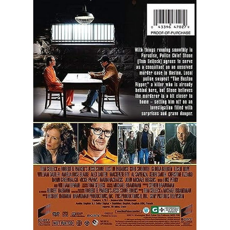 Sony Pictures Entertainment, DVD, New Jesse Stone Lost in Paradise