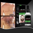 thumbnail image 2 of 2x Men Beard Growth Roller Set Beard Growth Kit Men's Beard Growth Essence Nourishing Enhancer Beard Oil Spray Beard Care, 2 of 5