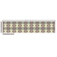 thumbnail image 3 of Abstract Art Sofa Upholstery Fabric by the Yard, Ornamental Style Polka Dots Pattern Vertical Circles in Recurring Art, Decorative Fabric for DIY and Home Accents, Multicolor by Ambesonne, 3 of 5