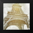 thumbnail image 2 of Kimberly, Allen 20x20 Black Modern Framed Museum Art Print Titled - Love Paris 2, 2 of 5