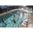 thumbnail image 2 of Global Pool Products 20' Stainless Steel Volleyball - Includes Ball and Net - for Inground Swimming Pool Game - GPPOTE-VBS20-SS, 2 of 6
