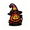Pumpkin, variant on Halloween Decorations Soul Harvester Animated Light with Glowing Ghost, Halloween Decor Light Ornament for Tabletop Home Room Table Fireplace Office and Haunted Home Decor