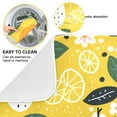 thumbnail image 2 of Pears Leaves Flowers Dish Drying Mat Dish Drainer Rack Mats Water Absorbent Non-Slip Easy Clean Heat Resistant for Kitchen Counter, 2 of 8