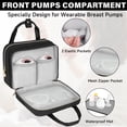 thumbnail image 4 of Bolsa Refrigeradora para Extractor de Leche Jaffzora con Paquete de Hielo Negra, 4 of 8
