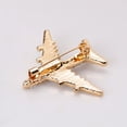 thumbnail image 5 of SEMIMAY New European And American Brooch Personalized Cartoon Alloy Oil Dripping Aircraft Brooch Fashion Jewelry, 5 of 8