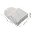 thumbnail image 2 of WASHWEPE Organizador De Colgar Para Dormitorio En Y Lino Beige Con Multifuncional Y Gran Capacidad, 2 of 6