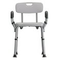 Shower Chair With Arms by Healthline, Adjustable Portable Bath Tub