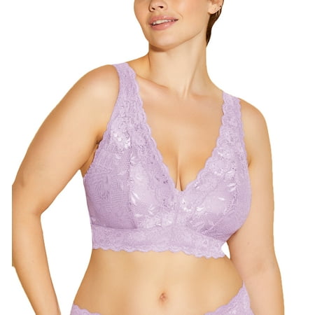 

Cosabella NSN SUPER CURVY Plungie Longline Bralette (NEVER1389) XS Icy Violet