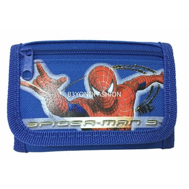 Spiderman Tri-fold Canvas Wallet