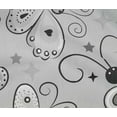 thumbnail image 5 of oneOone Cotton Flex Light Gray Fabric Butterflies Craft Projects Decor Fabric Printed By The Yard 40 Inch Wide-DR, 5 of 5