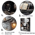 thumbnail image 3 of Designart "Upright Urban Piano I" Music Wall Art Living Room, 3 of 7
