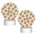 thumbnail image 2 of Salouo Frog Hold Strawberry for Round Acrylic Night Light - Acrylic Sheets with LED Light Lamp Base - Decorative Night Lamp for Restaurant Bar Cafe Shop Room Decoration, 2 of 9