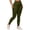 Army Green, variant on Yoga Pants Women Enhanced Booty Leggings Sport Fitness Leisure Trousers Long Pants with Pineapple Grid Pattern Women's Pants Pink S