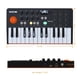 thumbnail image 2 of HXW - driver de teclado portátil Bluetooth MIDI, con 25 teclas, 9 almohadillas para orejas retroilum, 2 of 6