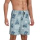 thumbnail image 2 of Fotbe Cute Hippopotamus Pantalones Cortos de Pijama para Hombre, Ropa de Dormir, Pantalones de Pijama Cortos para Hombre-Large, 2 of 6