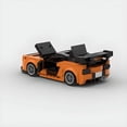thumbnail image 4 of Mazda RX 7 Fast and Furious  Speed Champion Racer Car Toy Model Building compatible with LEGO Kit, Collectible with Racer Minifigure,- 276 Pieces, 4 of 5