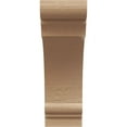 thumbnail image 2 of 8"W x 16"D x 24"H Classic Hughes Rough Cedar Woodgrain TimberThane Corbel, Primed Tan, 2 of 6