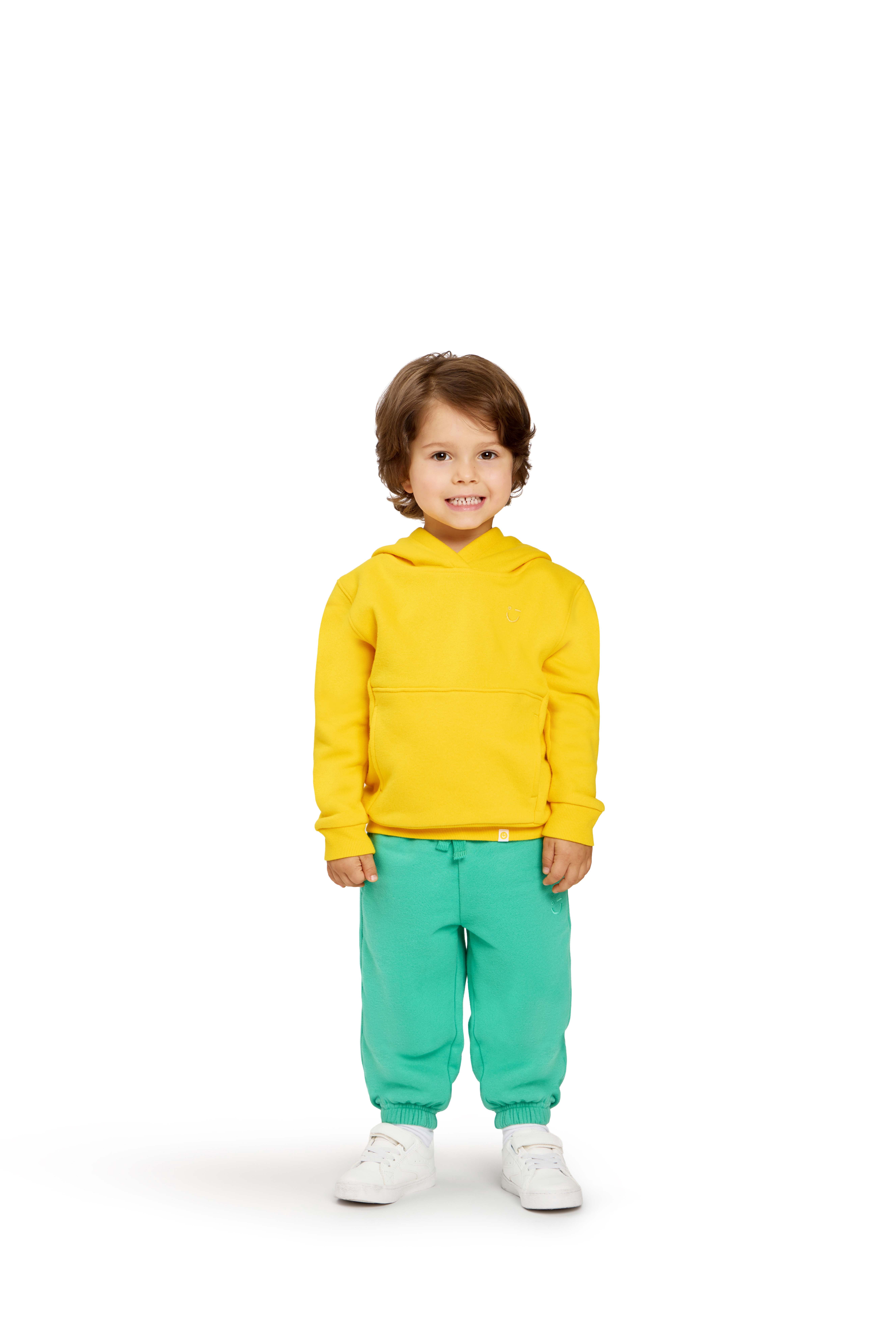 Color Mix by Garanimals Toddler Butter Fleece Jogger, Sizes 2T-5T