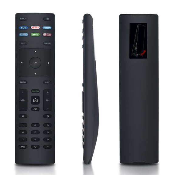 Allimity XRT136 Replaced Remote Control Compatible with Vizio LCD LED Smart TV M507-G1 M658-G1 M657-G0F M65-F0 M557-G0 V505-G9 D40F-F1 D55-F2F D50-F1 D50F-F1 D55-F2 D55X-G1 D24H-G9 D24HN-G9