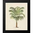 thumbnail image 2 of Unknown 12x14 Black Modern Framed Museum Art Print Titled - Les Palmiers II, 2 of 5