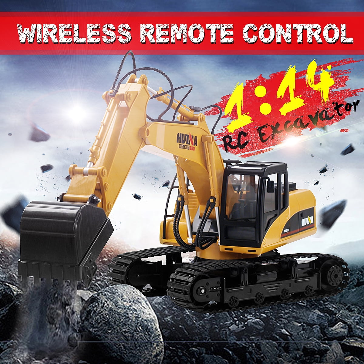 top race excavator charger