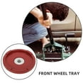 thumbnail image 3 of RENACLIPY 2 Pcs Cales de Roue de VR Cric Stabilisateur de Cale de Roue Matériaux Durables Rouge Support Robuste, 3 of 7