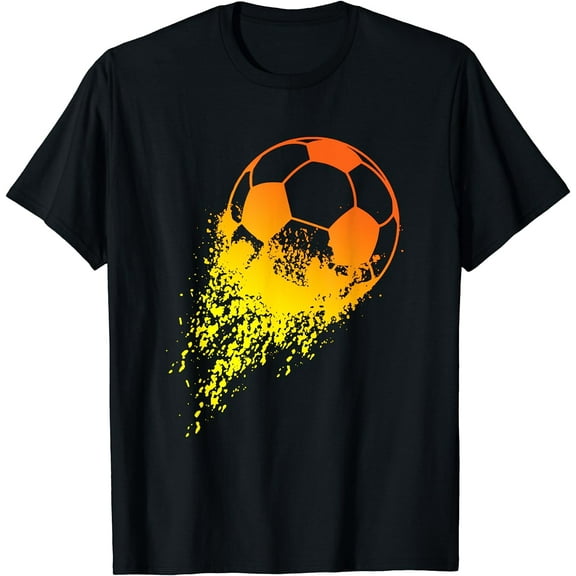 Soccer Player Sports Vintage Men Boys Soccer T-Shirt