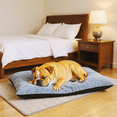 thumbnail image 2 of LinkRomat Washable Dog Bed for Medium Dogs Dog Crate Mat 36 Inch Comfy Fluffy Kennel Pad Anti-Slip for Dogs Up to 72 lbs, 36" x 26", 2 of 8