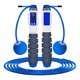 thumbnail image 1 of Soidarity Cuerdas para saltar con contador Digital, bolas inalámbricas para interiores y exteriores, cuerda para saltar, herramientas de Fitness masajeadores azul, 1 of 6