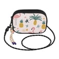 thumbnail image 2 of FORMRS Mini Crossbody Bag for Women Adjustable Rope Shoulder Casual Phone Purse, Flamingo Pattern, 2 of 7
