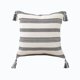 thumbnail image 2 of Funda de almohada tejida a rayas con borlas, funda de cojín decorativa | Ideal para sofá, cama, silla de oficina, dormitorio y sala de estar | Cojín decorativo para muebles, 2 of 6