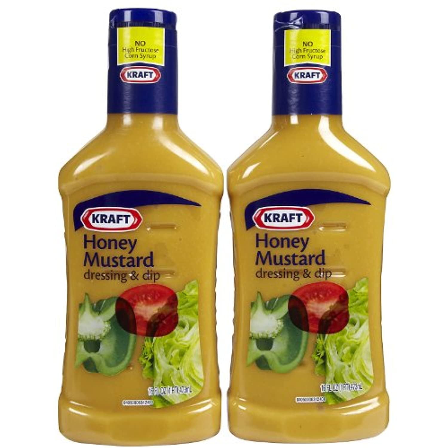 Kraft Dressing, Honey Mustard, 16 Oz, 2 Pk