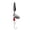 Silver, variant on Fishing Lure, 5cm 360 Degree Rotating Spinner Spoon Metal Fishing Lure Fish Swim Bait Tackle
