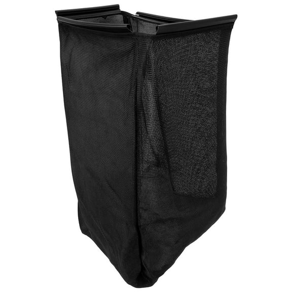 GAXIRE Black Nylon Grass Catcher with Drawstring for Riding Lawn Mower, 1 Set, Easy to Install and Clean, Lawn Mower Accessory