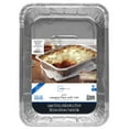 thumbnail image 5 of Mainstays 13.5" x 9.63" Aluminum Lasagna Pans with Lids, 2 Count, 5 of 7