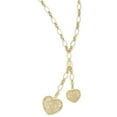 thumbnail image 1 of FB Jewels 14K Yellow Gold Adjustable Heart Drop Necklace, 1 of 2