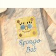 thumbnail image 5 of SpongeBob SquarePants Women's Island Velvet & Velvet Jacquard Autumn Winter New Lapel Warm Loungewear Set, 5 of 8