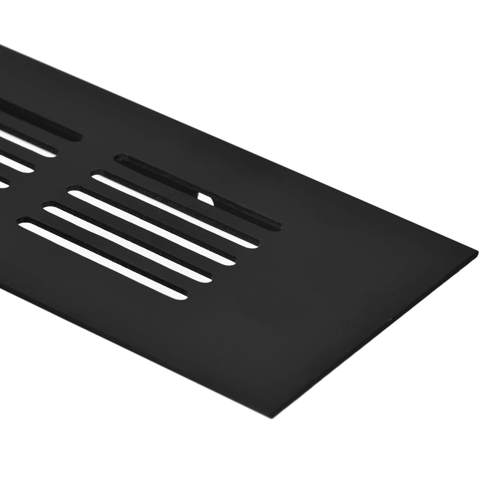 4Pack Rectangle Ventilation Grille Aluminum Alloy Mesh Air Vent Cover, 350x50mm